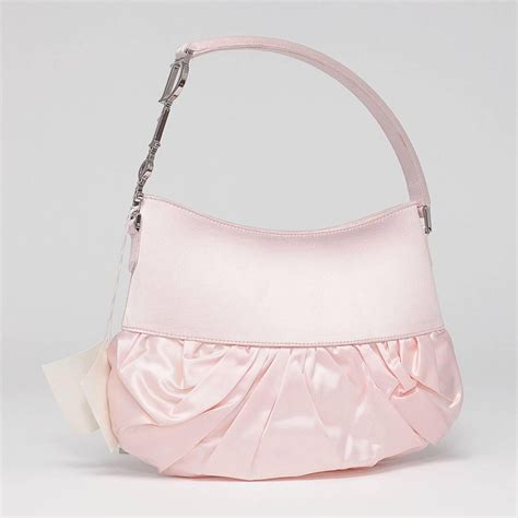 dior ballet bag pink|Christian Dior Satin Ballet Bag .